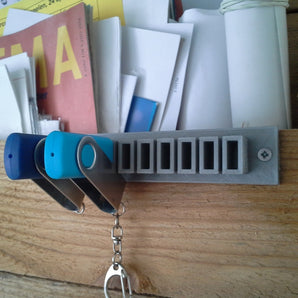 Praktiske USB Kabelholdere - Sæt med 9 stk.