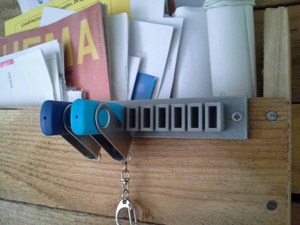 Praktiske USB Kabelholdere - Sæt med 9 stk.