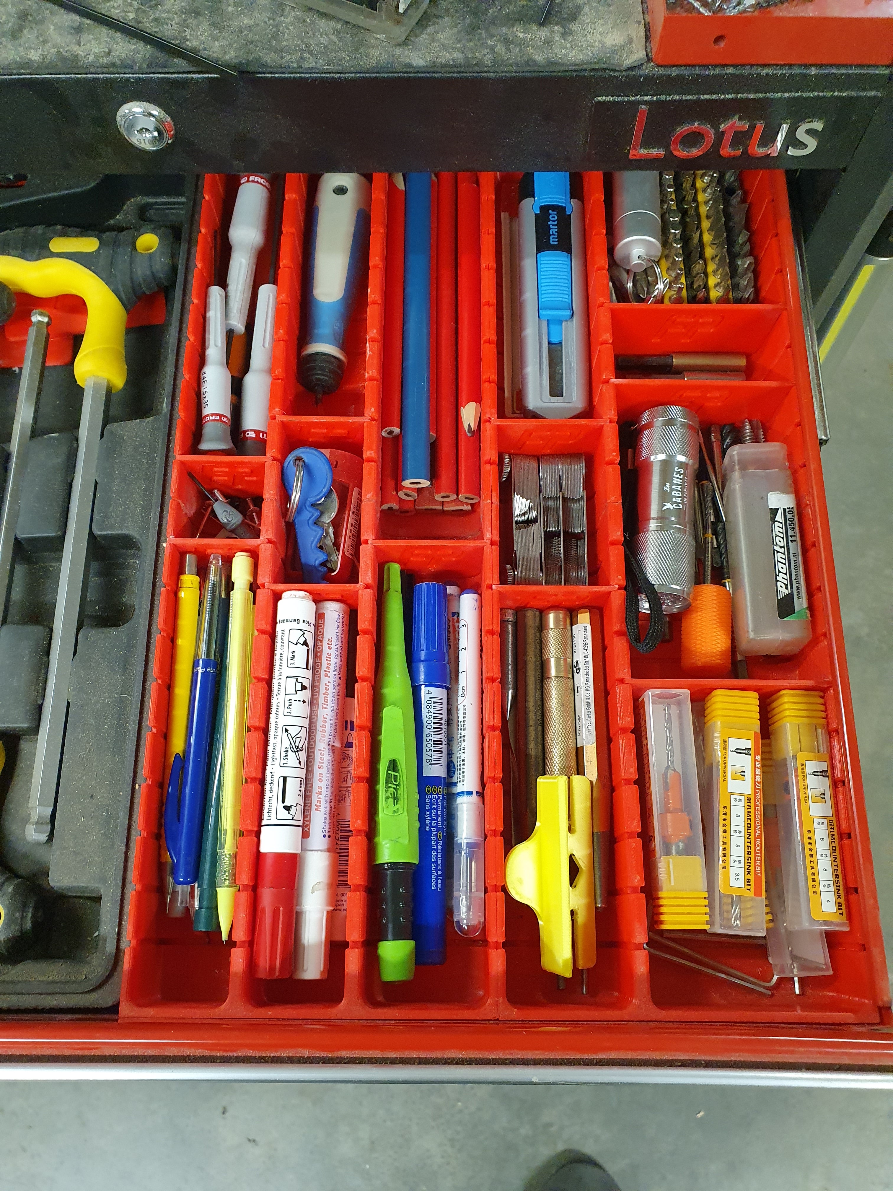 Modular Organizer til Værktøjslåder