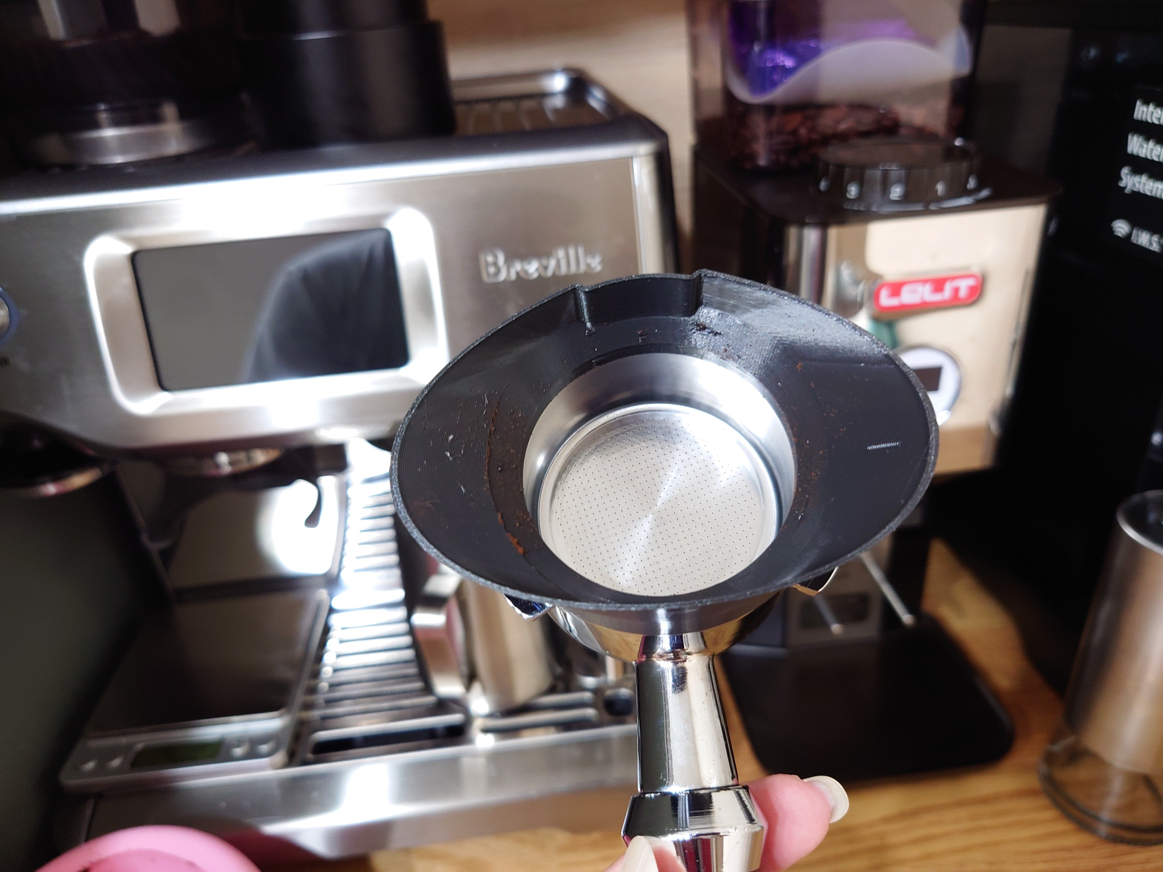 54mm Doseringstragt til Lelit PL72 & Breville Portafilter