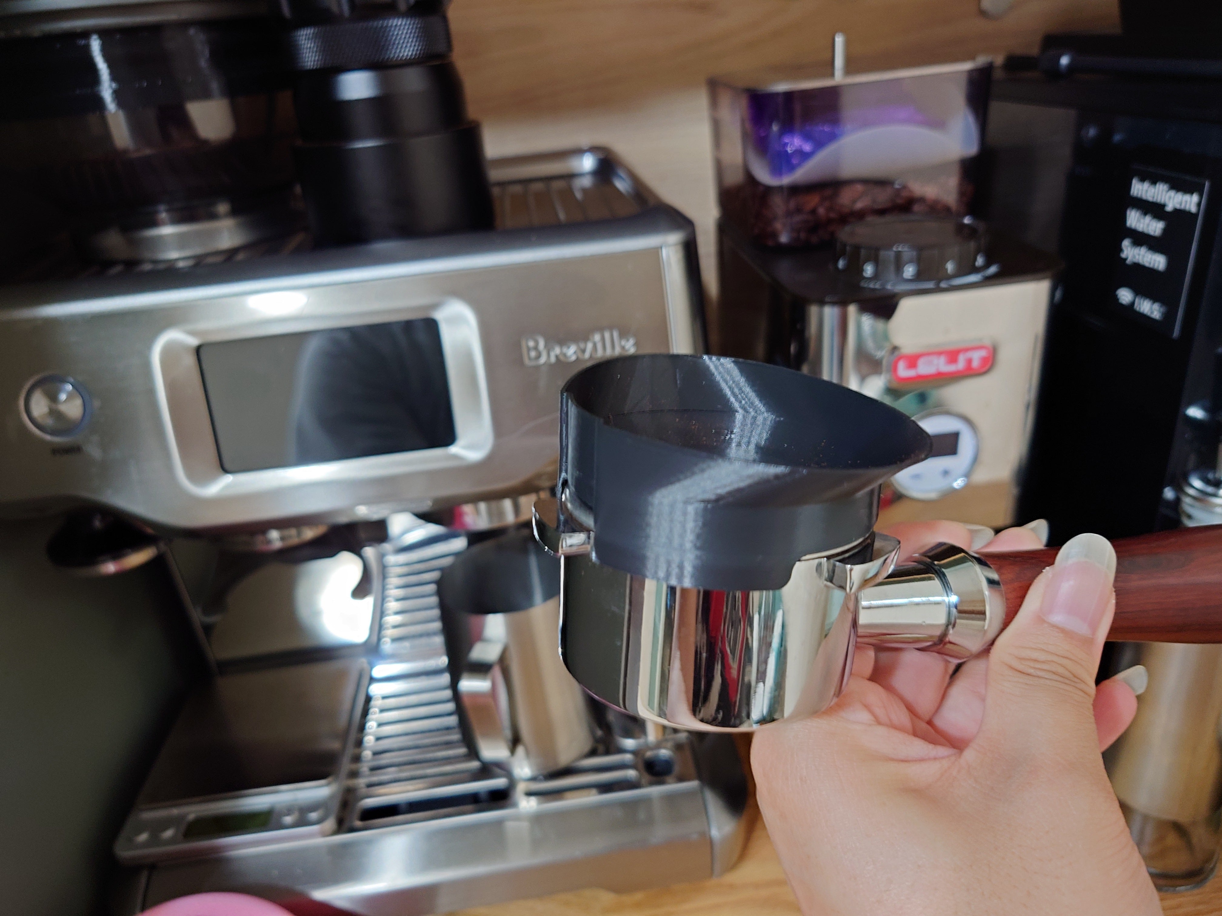 54mm Doseringstragt til Lelit PL72 & Breville Portafilter