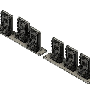 10" Rackbeslag Til 3x Raspberry Pi 5