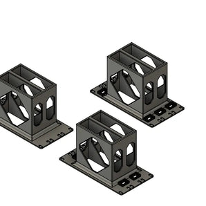 10" 3U Rackbeslag til 2x Sonos Port