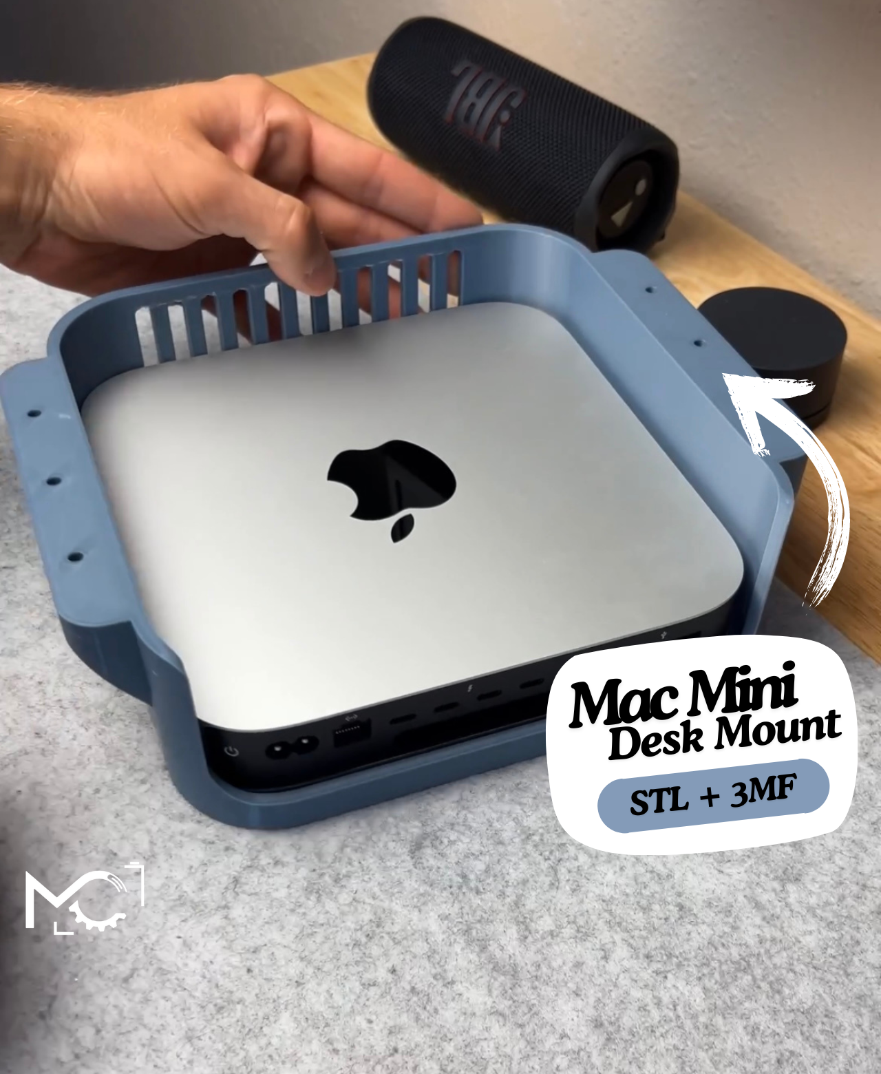 Mac Mini Under Skrivebordsophæng