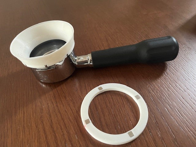 Lelit 57 mm Espresso Portafilter Magnetisk Doseringstragt