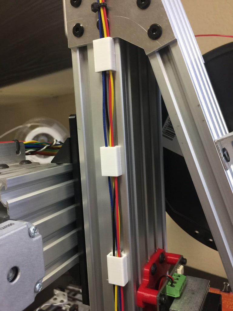 Kabelclips til 20x20 OpenBuilds V-Slot Aluminiumsprofiler