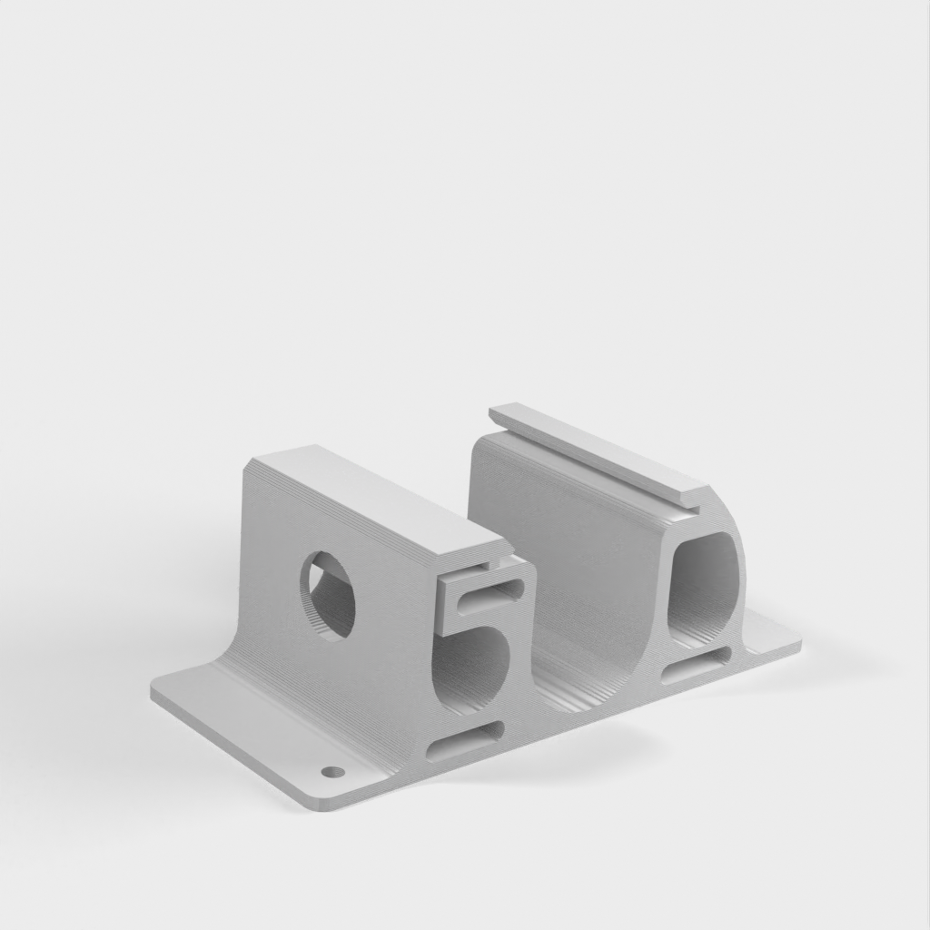 Sonoff Basic IoT Modul DIN-Skinne Adapter og Hutschiene Montering