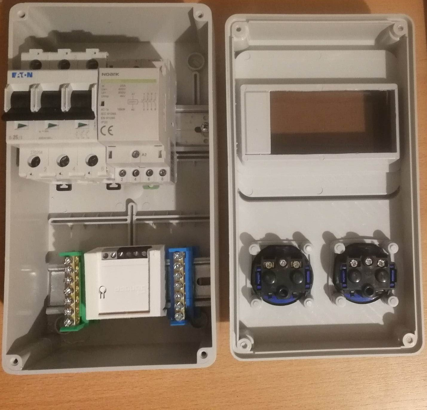 DIN-skinneholder til Sonoff ZigBee Smart Switch
