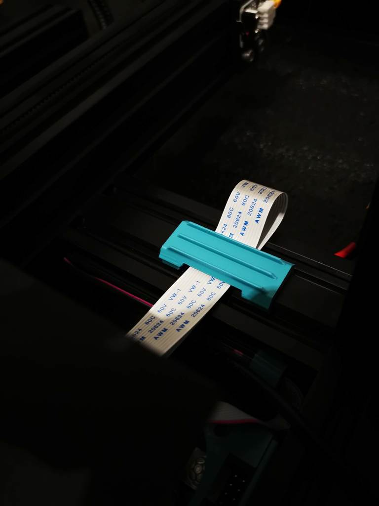 Ender 3 Kabelholder med Dobbelt Greb til 4040 Profil