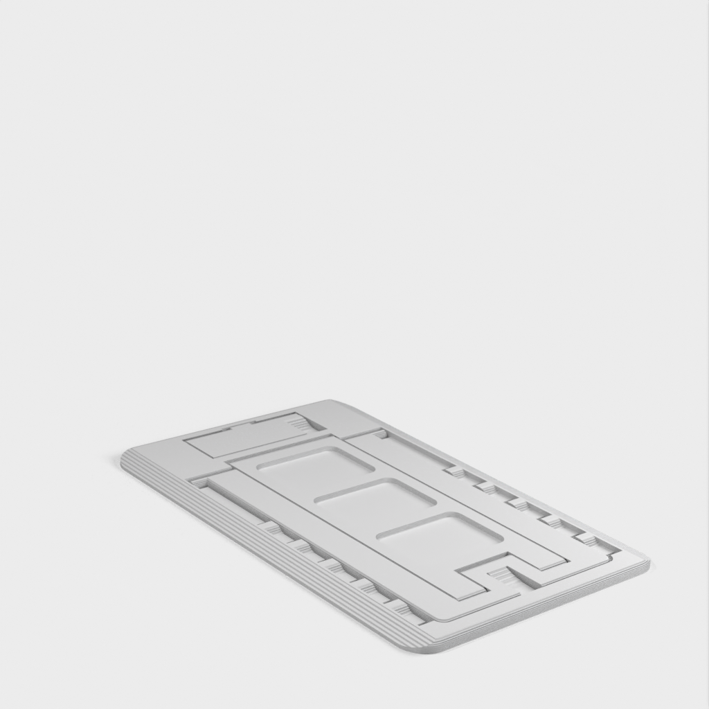 Kreditkortstørrelse Foldbar Telefonholder v1.1
