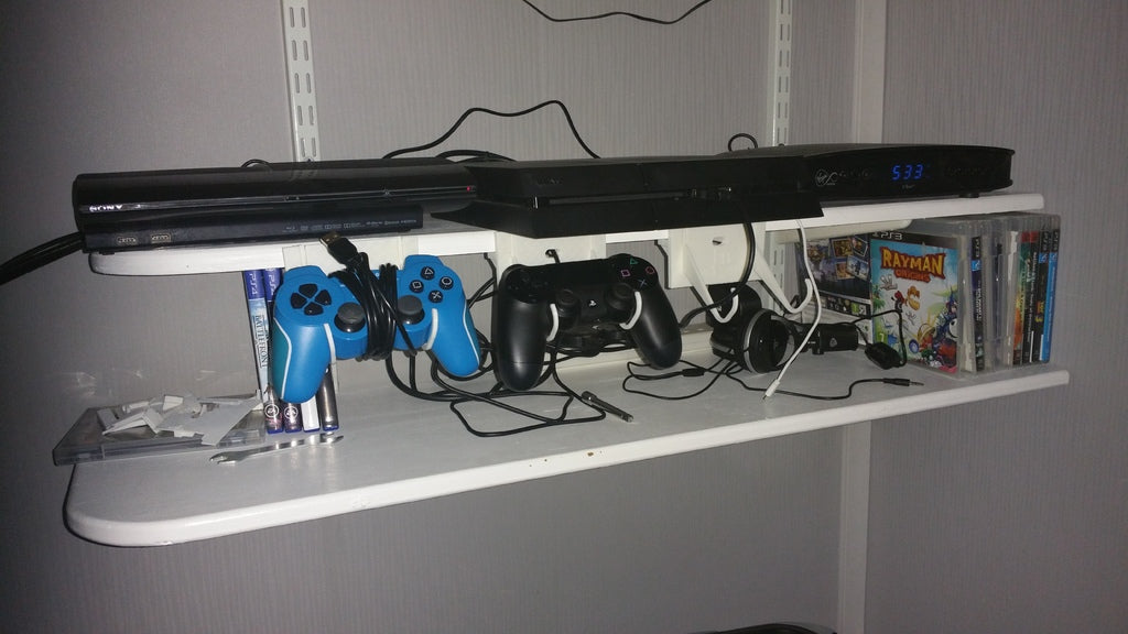 PlayStation Controller Holder - Hyldemonteret