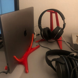 Vertikalt Laptop Stativ til MacBook Pro