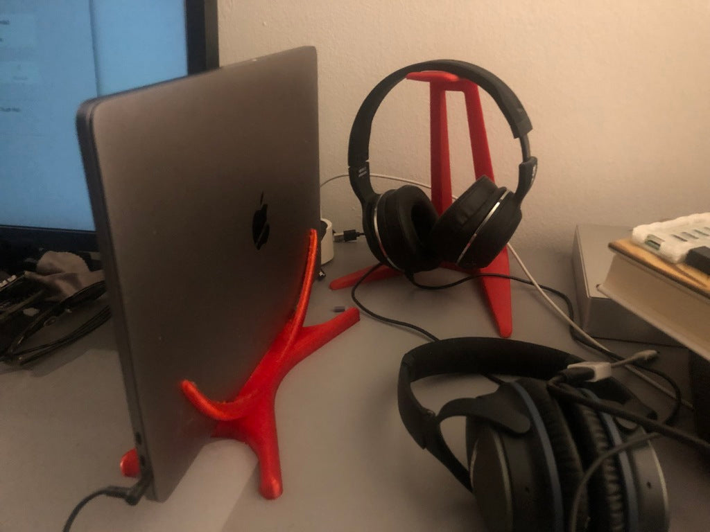 Vertikalt Laptop Stativ til MacBook Pro