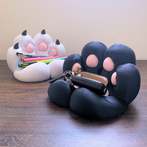 Kawaii Kattepote Bakke og Mobilholder