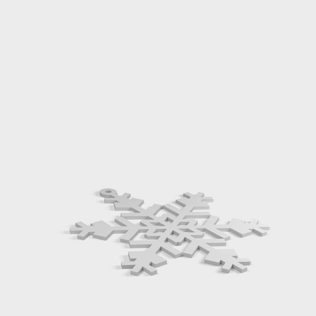 Random Snowflake Generator v11 Ornamenter og Øreringe