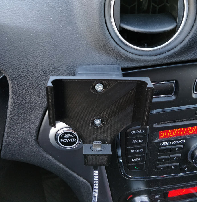Oneplus 5 og 5T Holder med Opladning til Ford Mondeo MK4