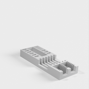 MicroSD/SD/CF/USB Holder til opbevaring af alle dine kort og stikker