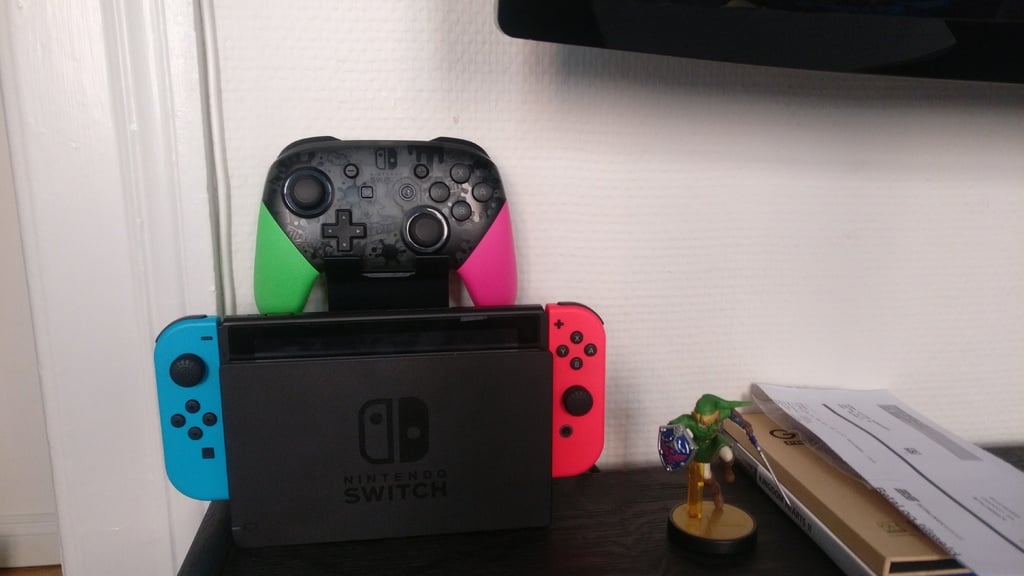 Nintendo Switch Pro Controller Holder til Dock