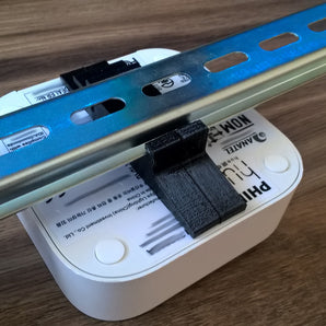 DIN-skinnebeslag til Philips Hue Bridge