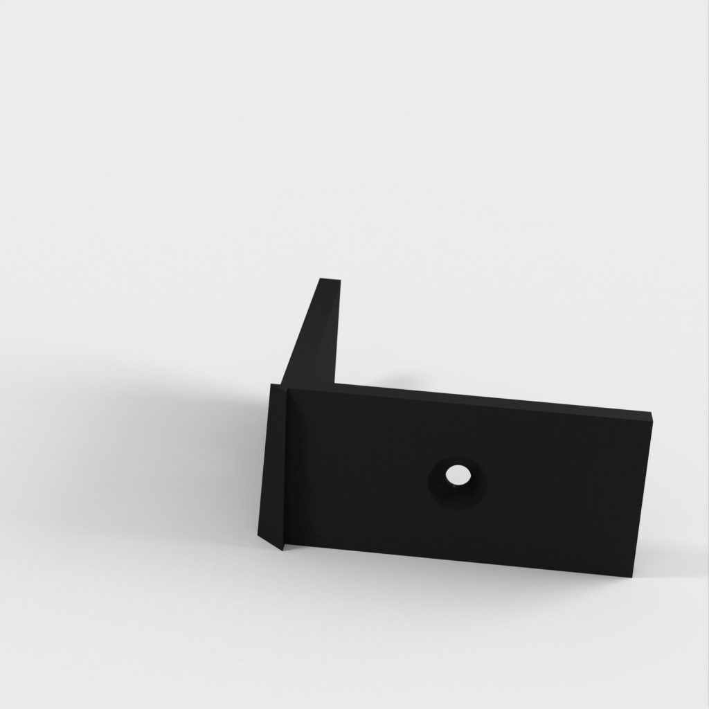Hjørnemontering for ELP infrarød webcam V2 til Ikea Lack kabinet