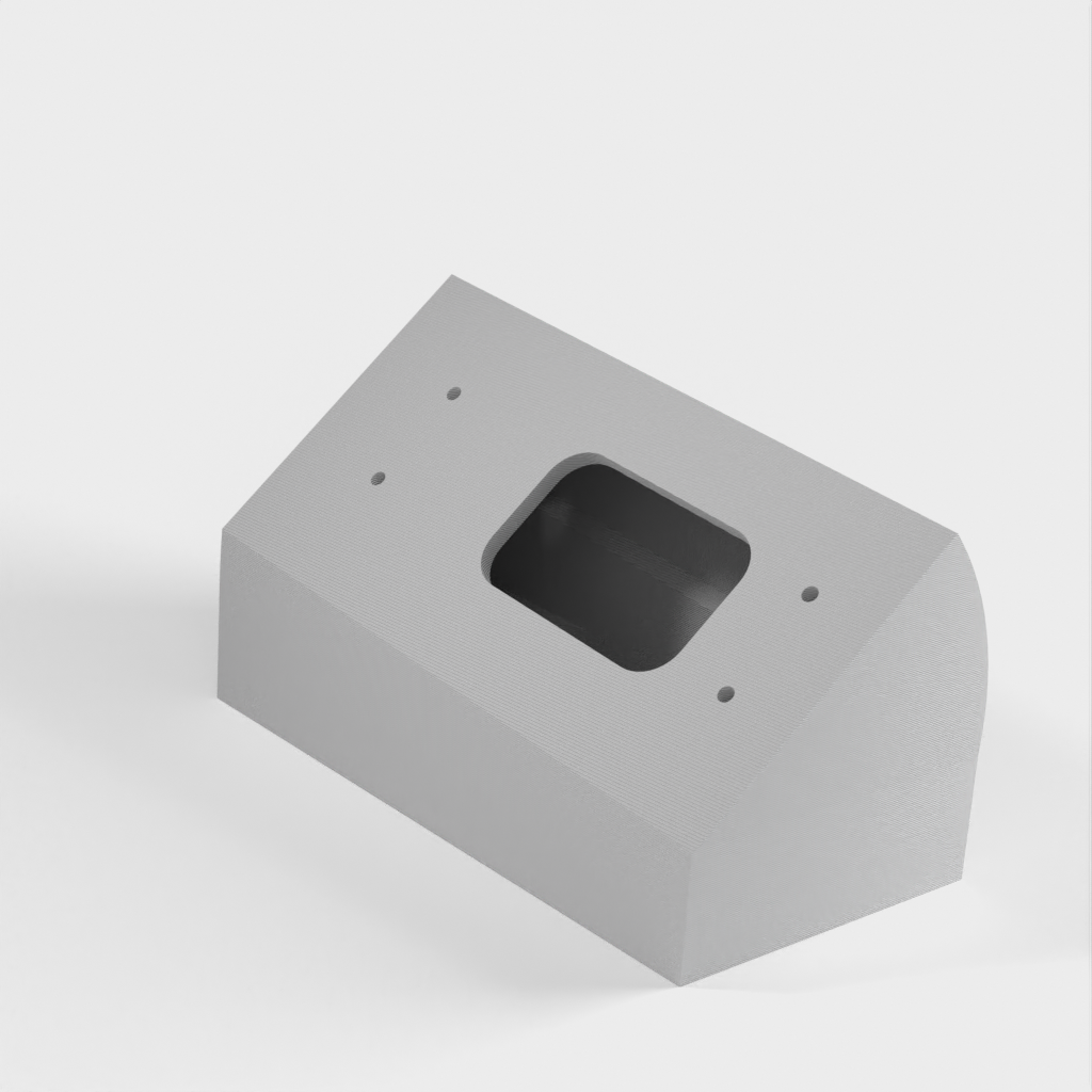 Ring Doorbell 2. generation monteringsstøtte med 45° vinkel og 5° opadgående justering