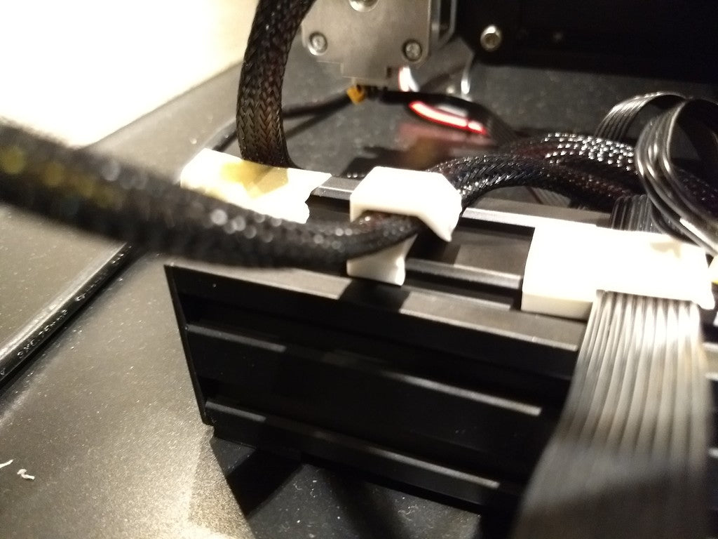 V-Slot Clip On Cable Clip til Kabelstyring