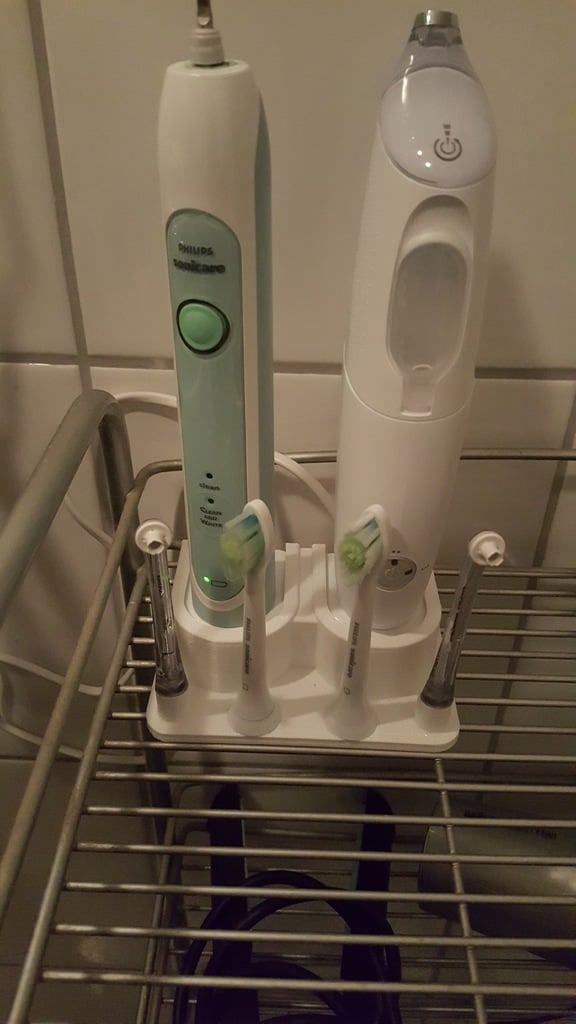 Philips Sonicare Dobbelt Opladerdock til Tandbørster og Airfloss