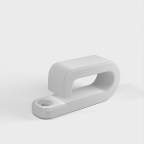 Enkeltskrue kabelstyringsklip