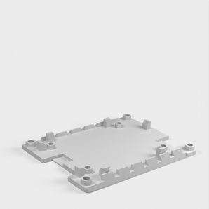 BeagleBone Black microcontroller monteringsbase til ClamShelf