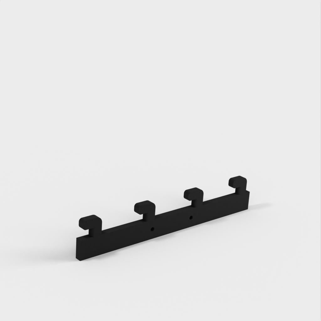 Vesa-monteringsbeslag til IKEA Skadis Pegboard (Tung Duty + 100mm x 100mm Version)