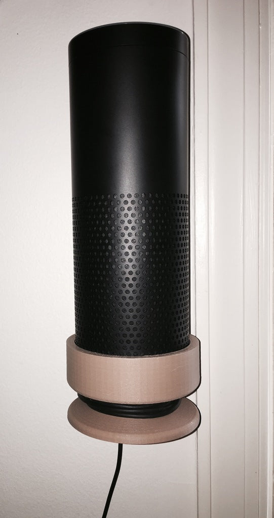 Vægmontering til Amazon Echo med Kabelstyring