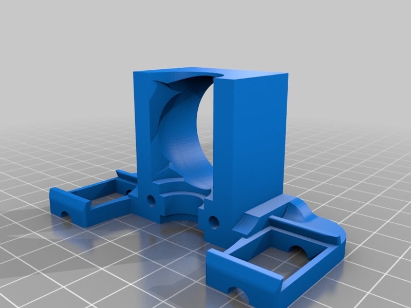 Opgraderingsbeslag til Geeetech A10/A30: E3D V6 Hotend og Dual 5015 Blæserstøtte