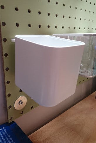 Opdateret Ikea SKÅDIS METAL box adapter til almindelig hulplade