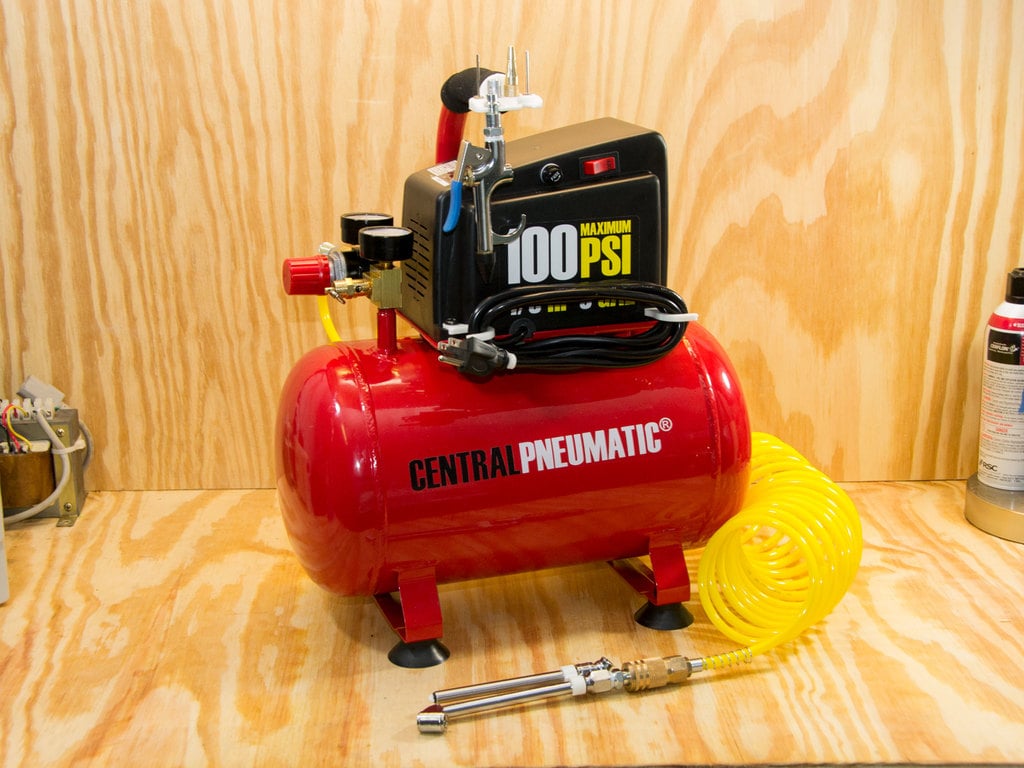 Tilbehør til 3-gallon Hotdog Luftkompressor (Harbor Freight Tools)