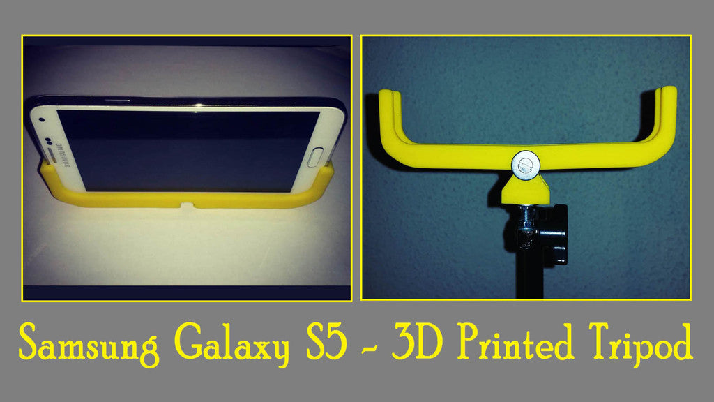 Stativ og Kameraholder til Samsung Galaxy S5