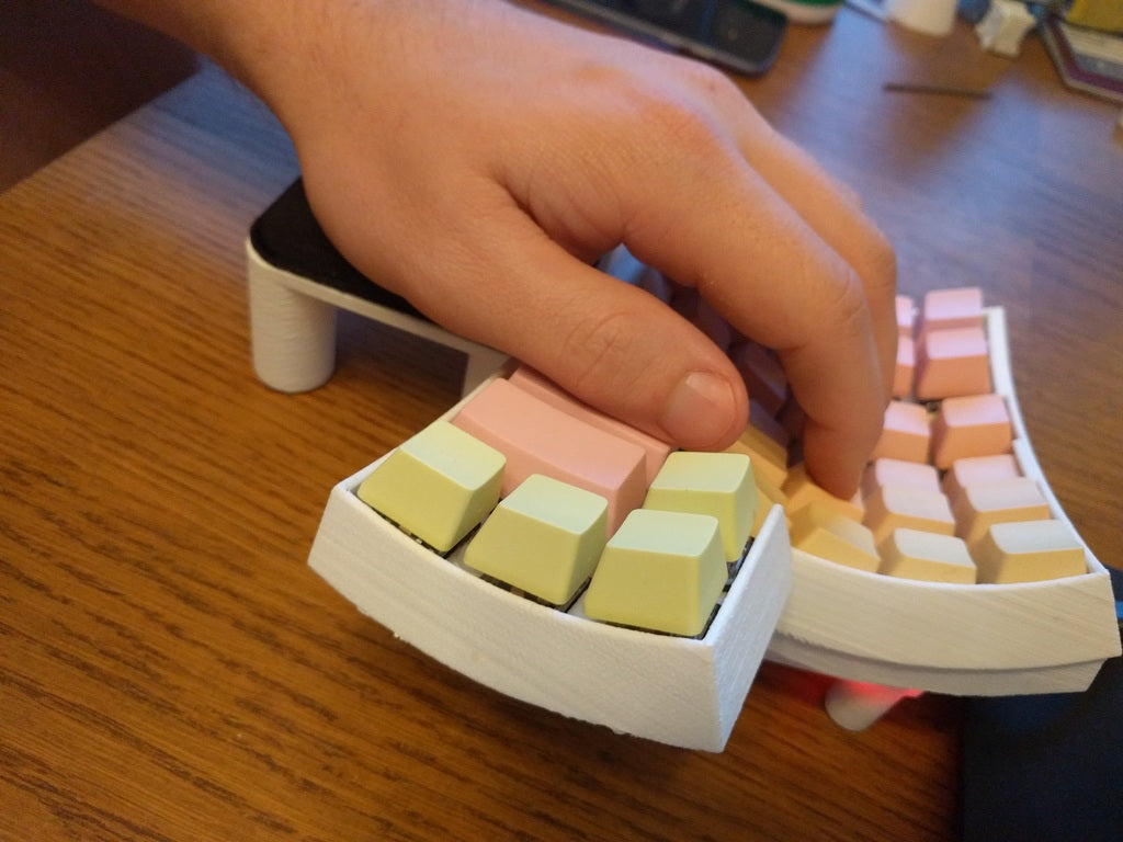 Ergonomisk Håndledsstøtte til Dactyl Tastatur