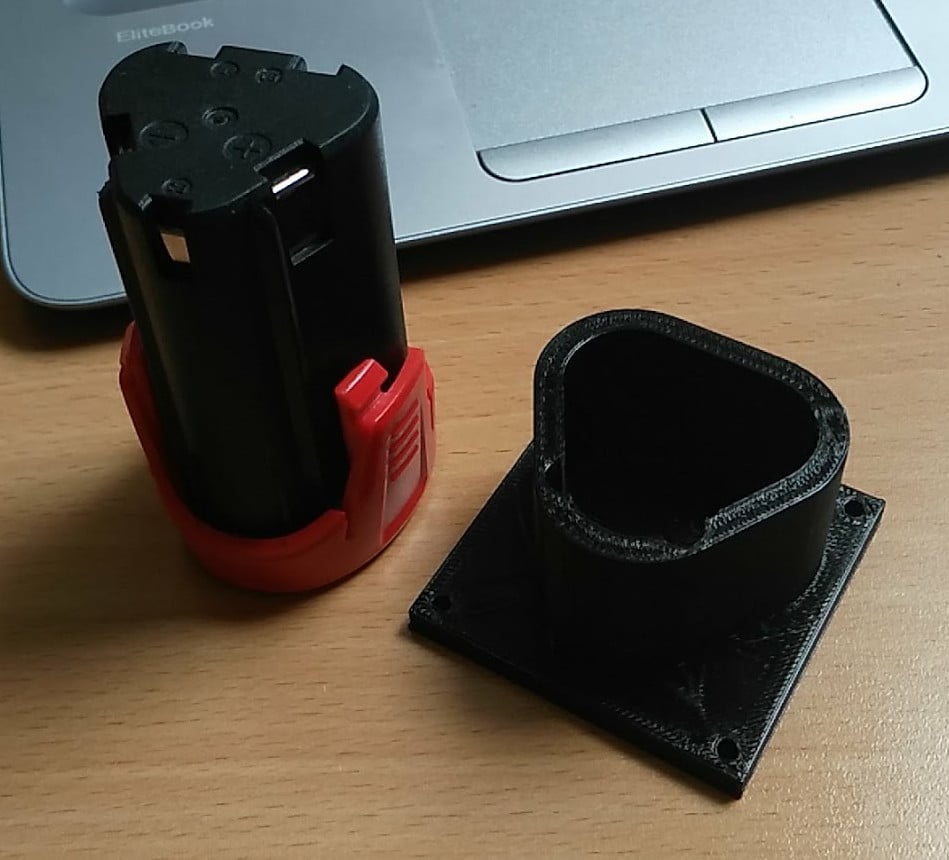 PAMFW 12 B1-1 Batteriholder til Parkside Værktøjer – Optimeret Opladning