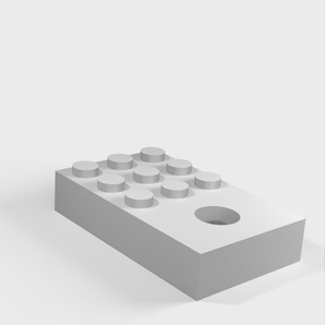 Vægmontering til Lego IR-fjernbetjening