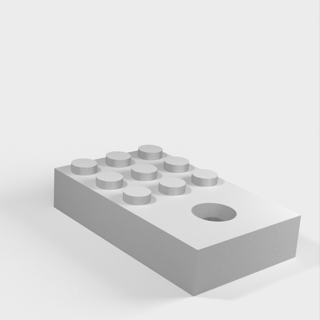 Vægmontering til Lego IR-fjernbetjening