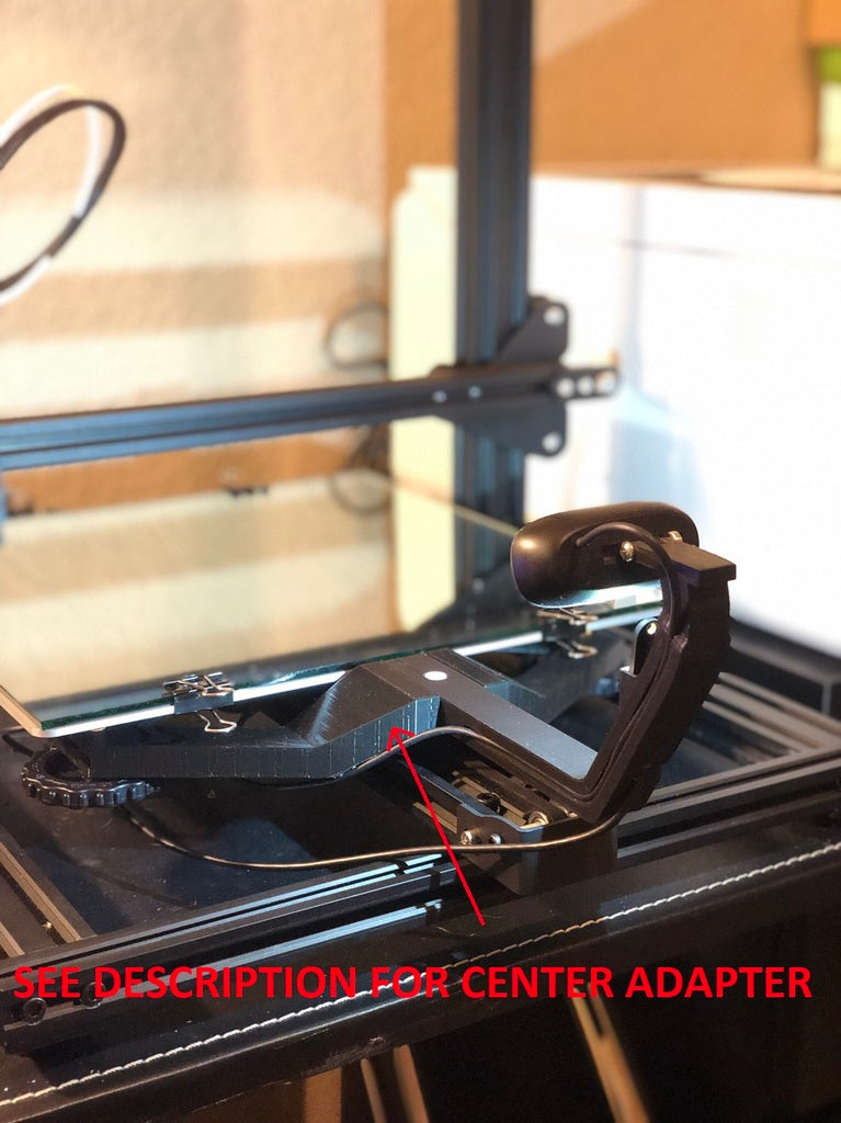 CR-10 Webcam Holder til Logitech C270 med Forlænget Arm