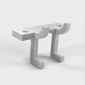 Opdateret Ikea SKÅDIS METAL box adapter til almindelig hulplade