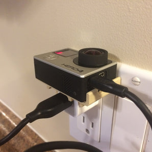 GoPro Hero4 Opladerholder til Apple Oplader
