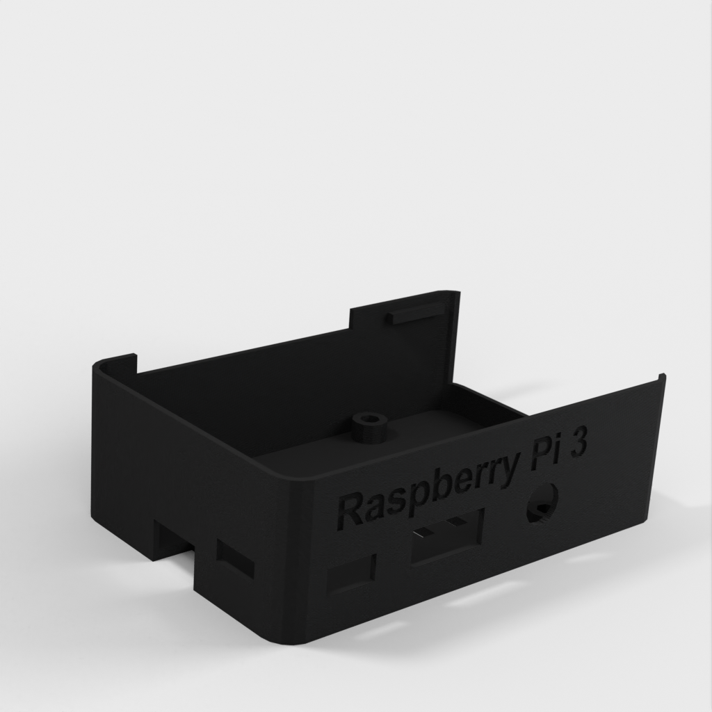 Raspberry Pi 5, 4B og 3B kompatible kasser