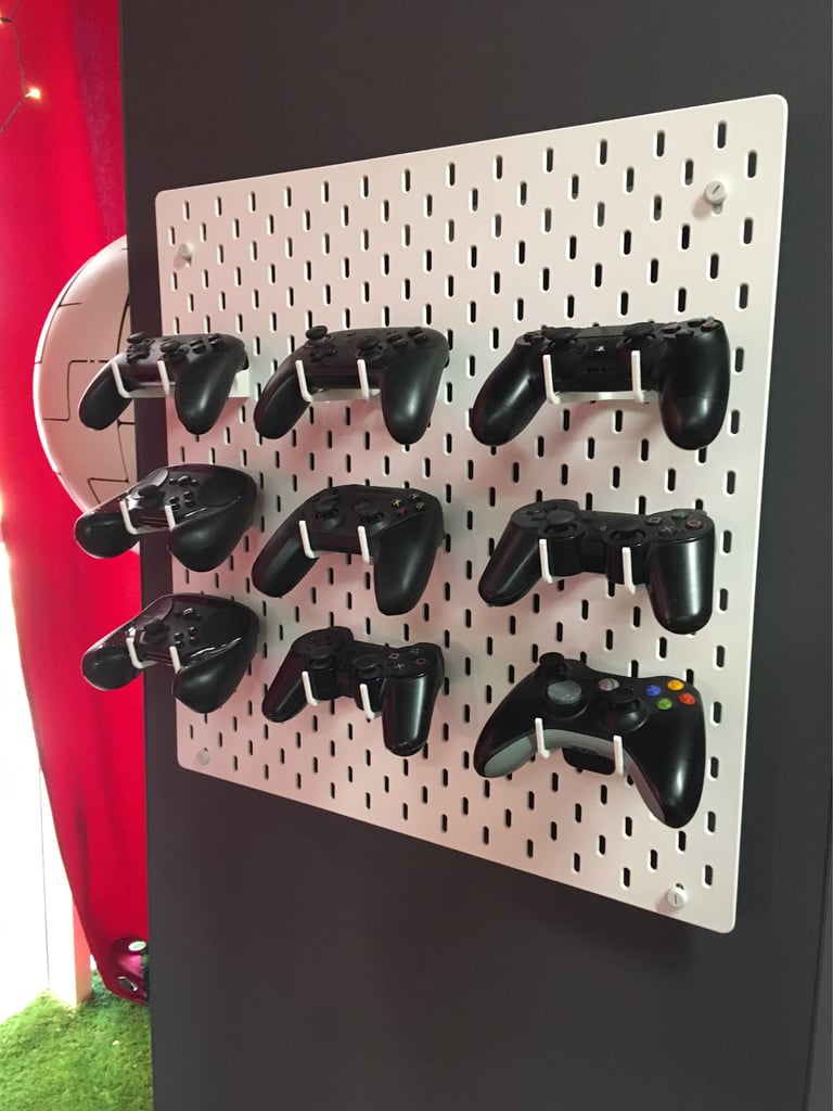 Universel Controller Hænger til IKEA SKÅDIS Pegboard