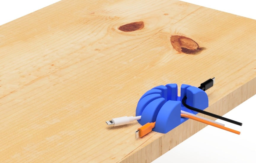 Cirkulær USB Kabelholder