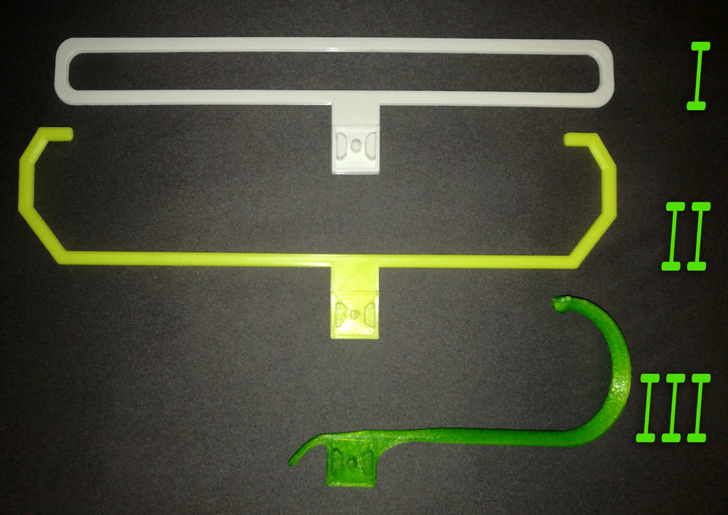 CR-10 heatbed kabelguide III