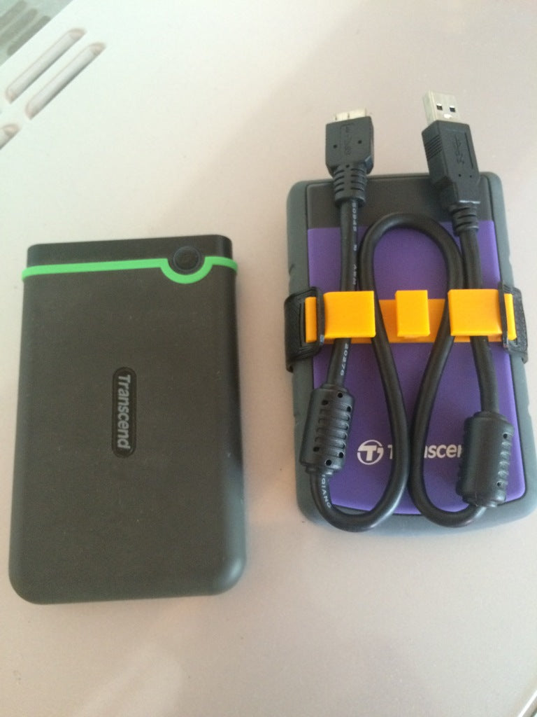 Fleksibel Kabelstrop til Transcend StorJet HDD-holder