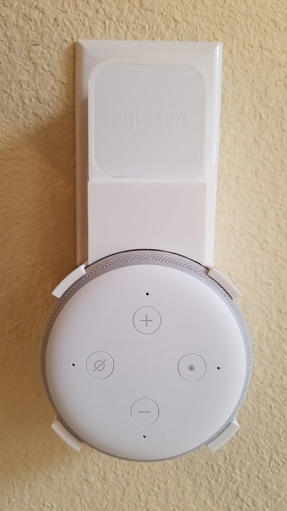 Amazon Echo Dot (3. Generation) vægmonteret stikholder