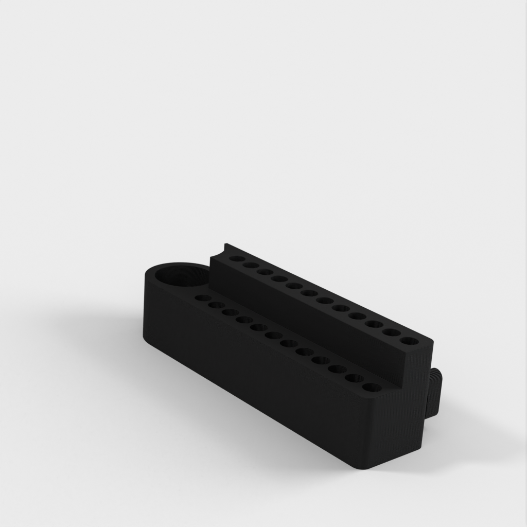 IKEA Skadis holder til Trojan Precision skruetrækker sæt