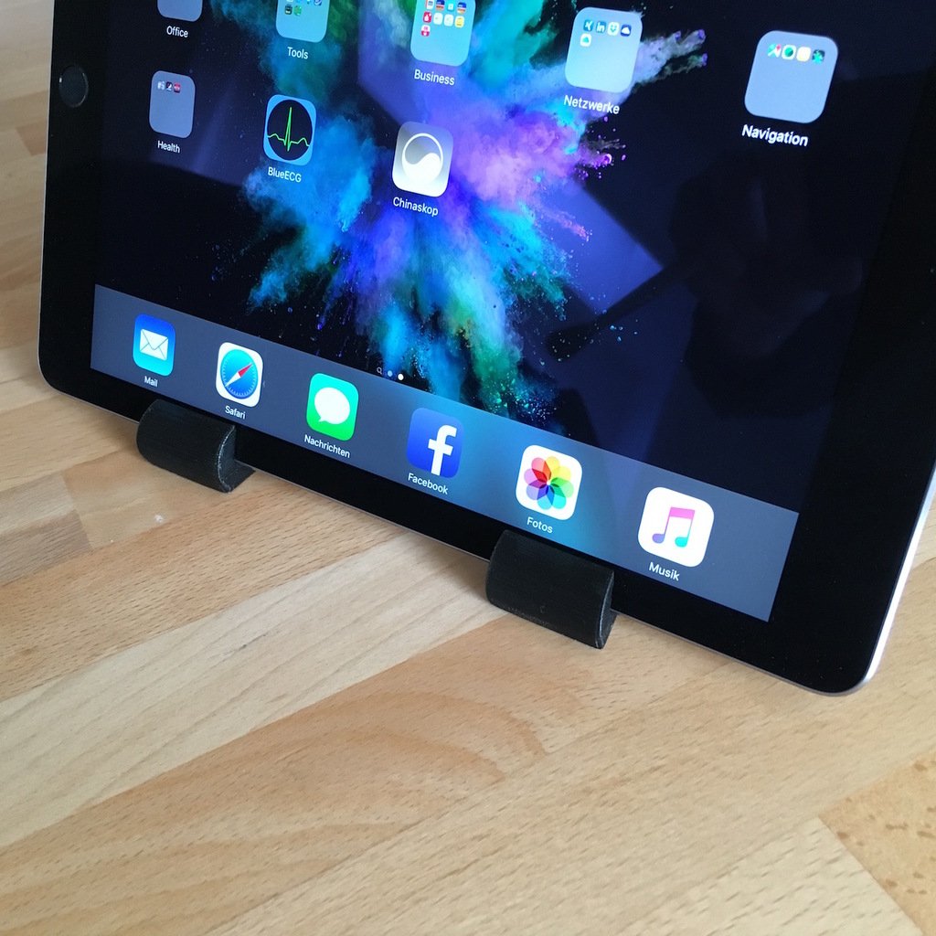 iPad Stand til Air, Pro 9,7" & 10,5": Stabil og Letanvendelig